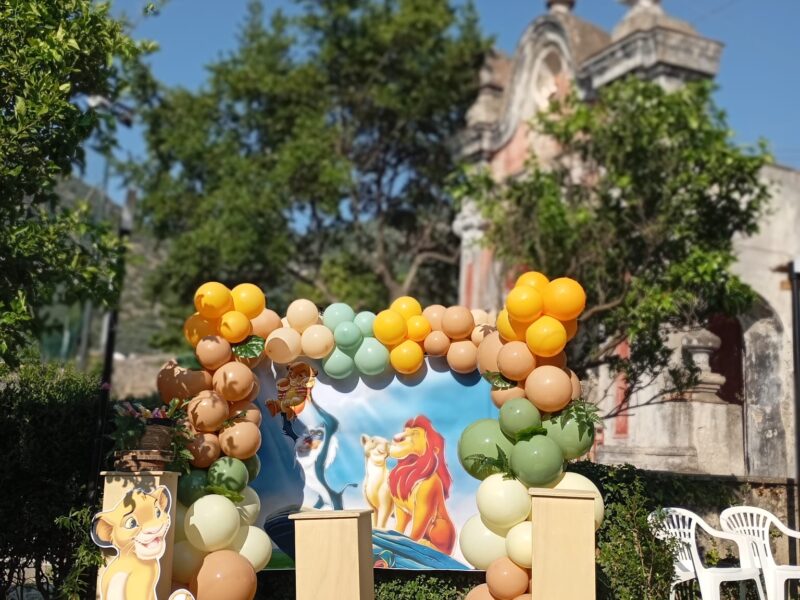 Paradiso Party Festa a tema Re Leone